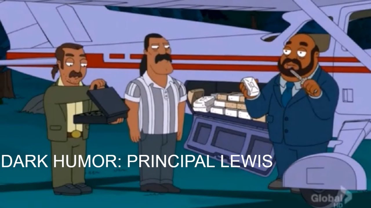 American Dad - BEST DARK HUMOR COMPILATION: PRINCIPAL LEWIS