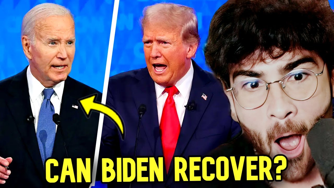 Biden VS Trump Debate was a DISASTER | Hasanabi reacts