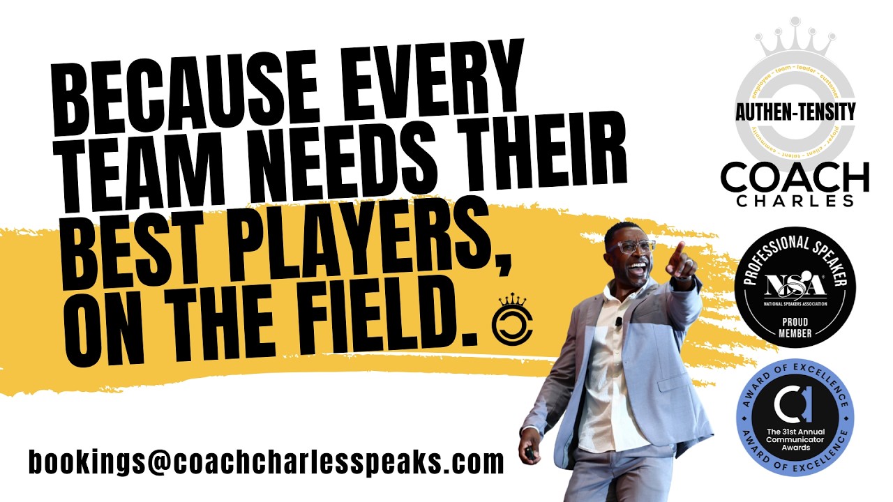 Charles L Bailey, Jr - Self Leadership & Authen tensity™ - Event Keynote Speaker.