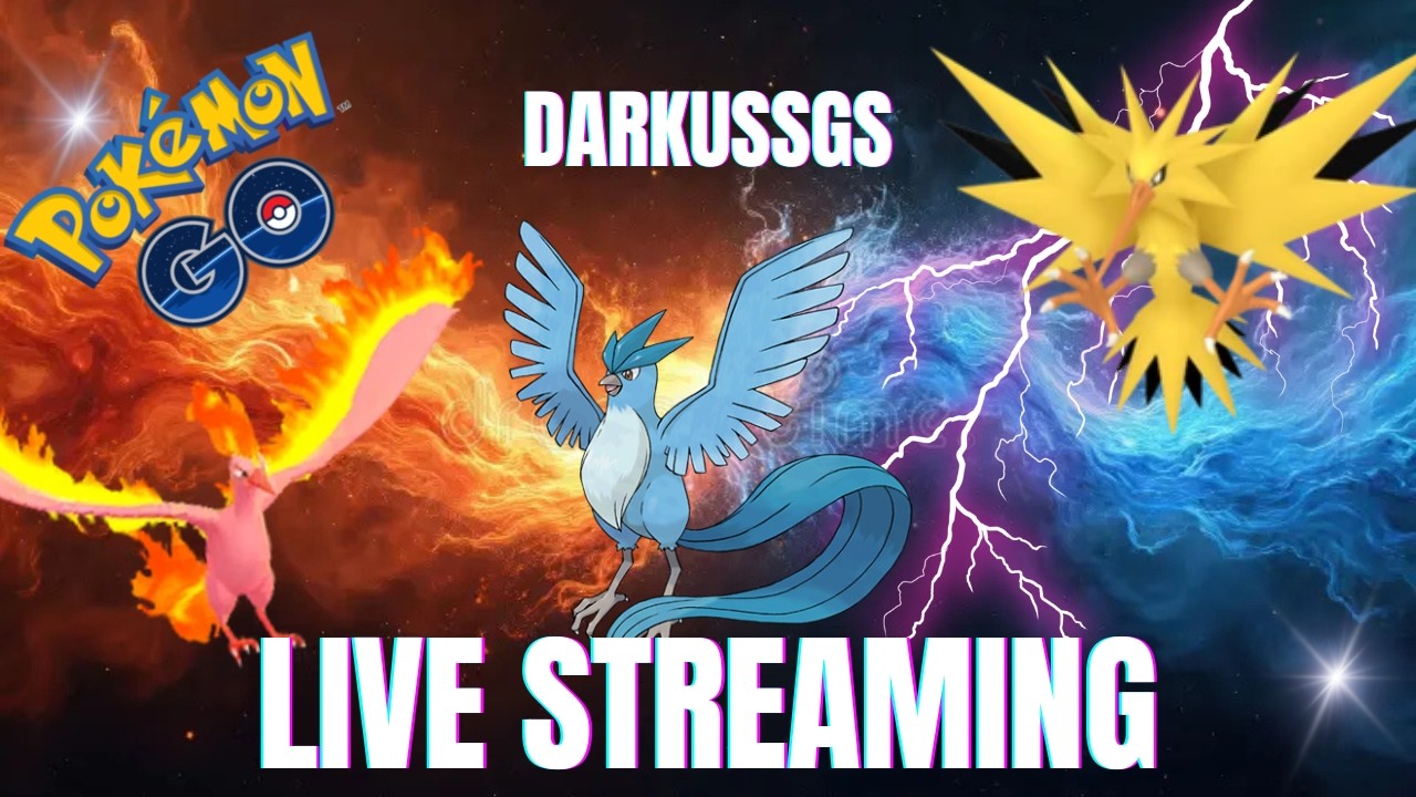 ✨✨ Zapdos Moltres Articuno Raid & Shiny Hunt Pokémon GO IRL  🔴✨✨