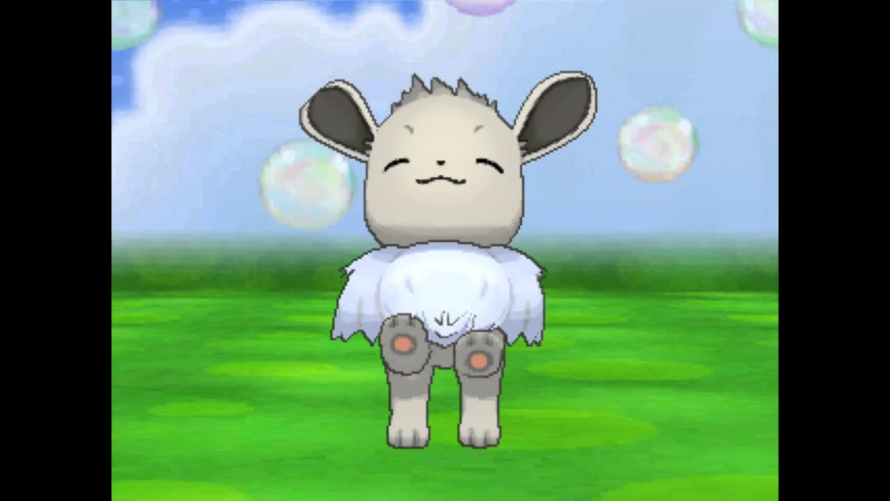 Pokemon Amie: Eevee (Shiny)