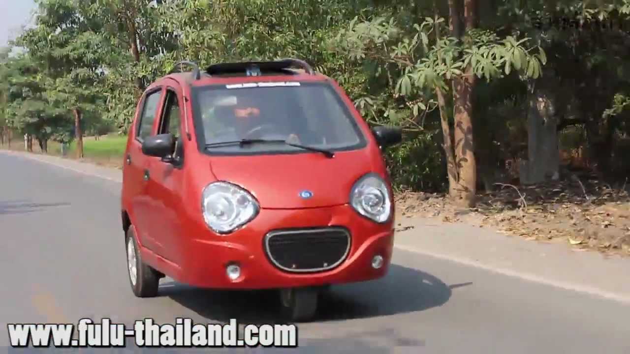 Fulu Tricycle Test drive on road