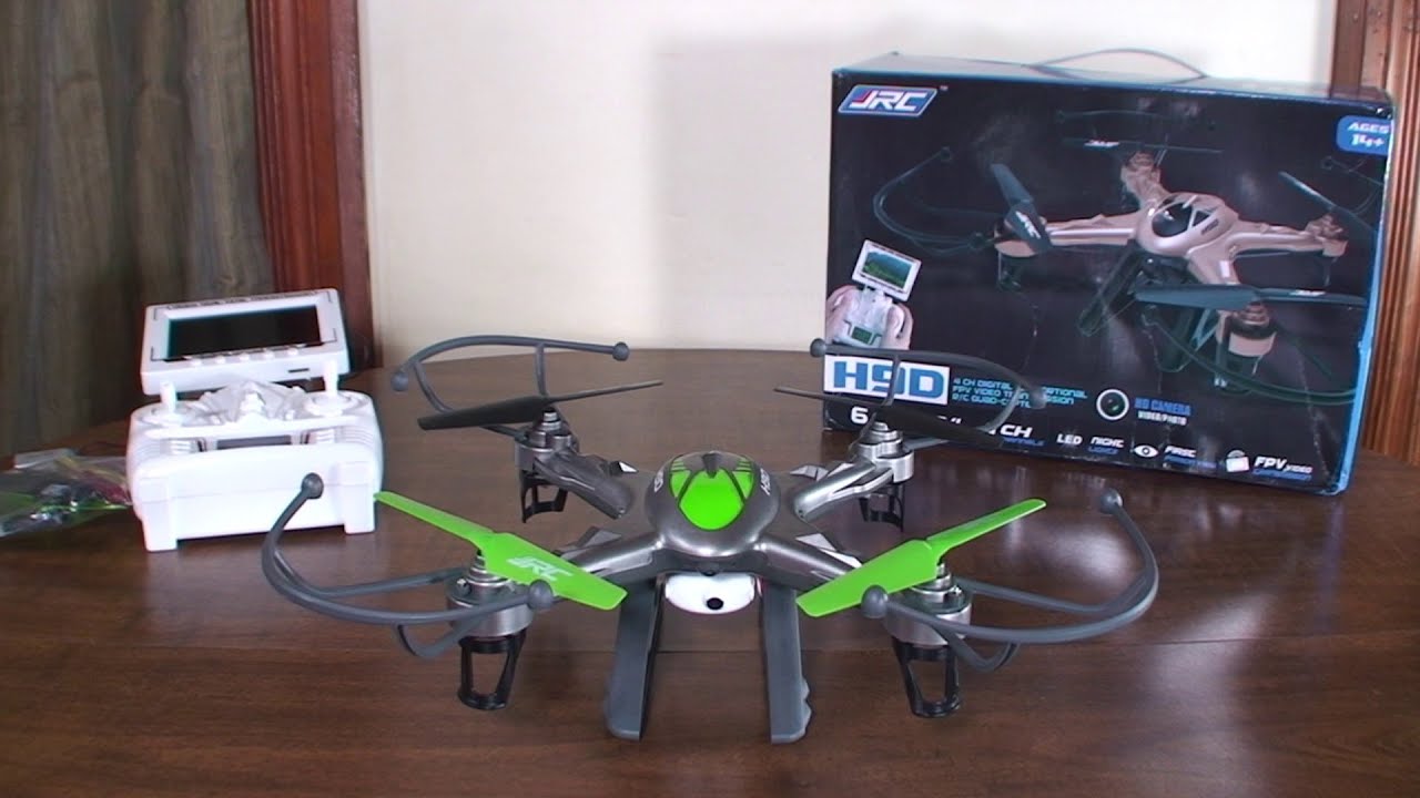 JJ R/C - H9D - Review and Flight
