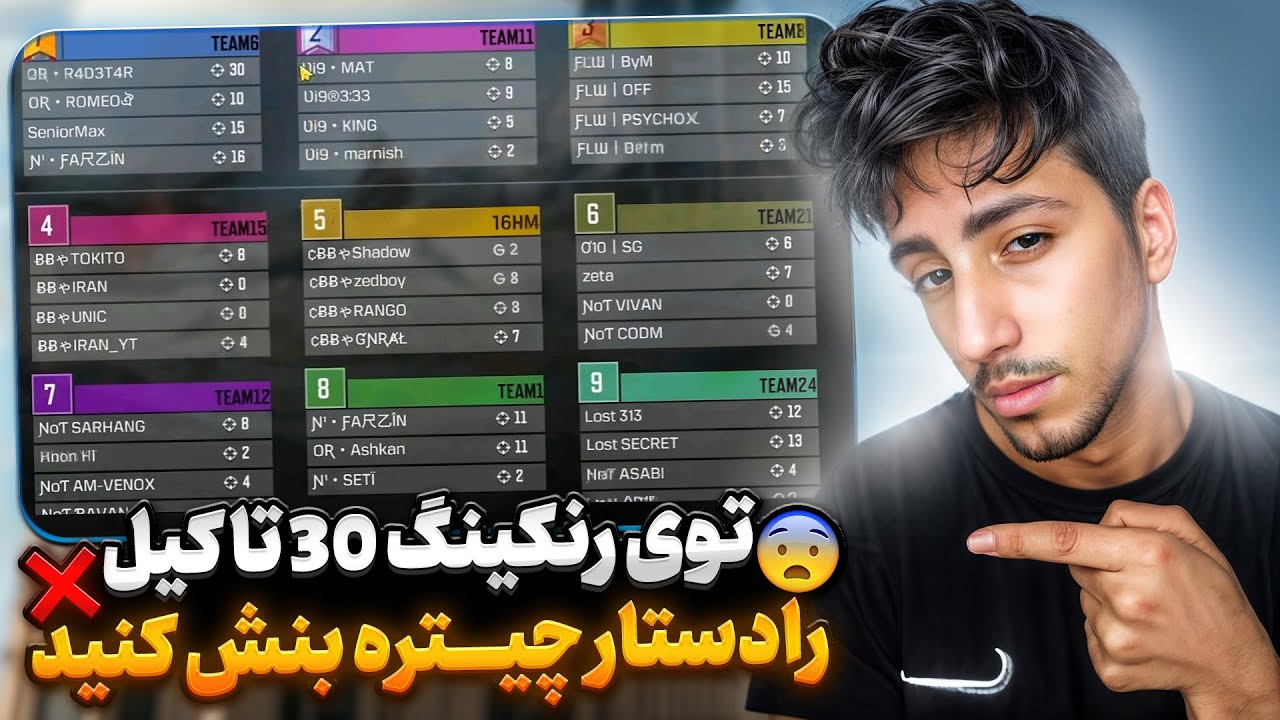 کالاف دیوتی موبایل | صحبت راجع به حواشی چیتم❤️فحاشی گزارشگر استریم وسط تورنومنت با 71 کیل