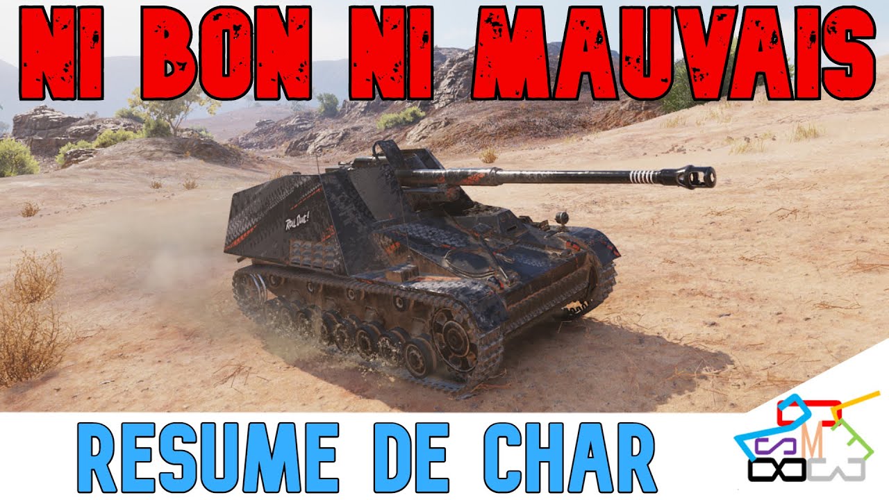 world of tanks fr - nashorn - Un char de passage