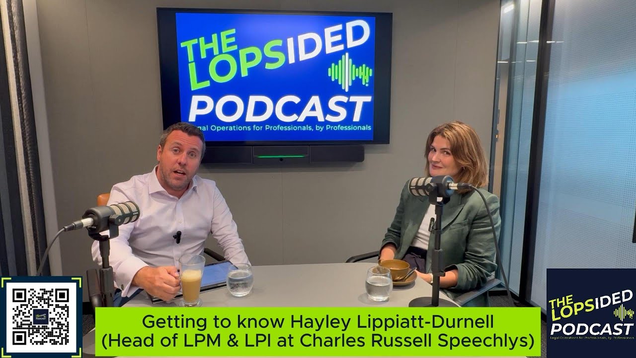 Episode 24: How to get buy-in and successfully integrate LegalOps into a firms culture and workflows
