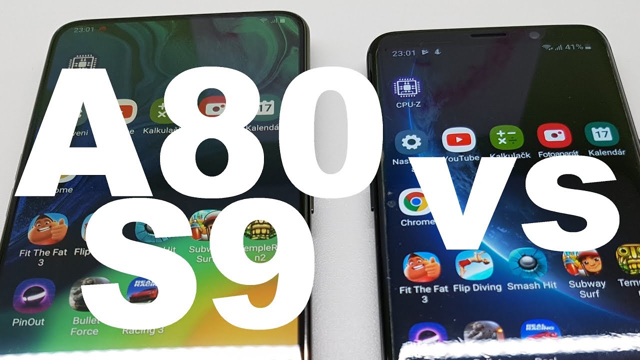 Samsung Galaxy A80 vs Samsung Galaxy S9 - SPEED TEST + multitasking - Which is faster!?