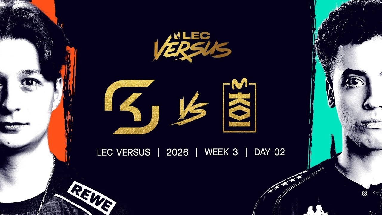 SK vs MKOI | 2026 LEC Versus - Week 3 Day 2 | SK Gaming vs Movistar KOI