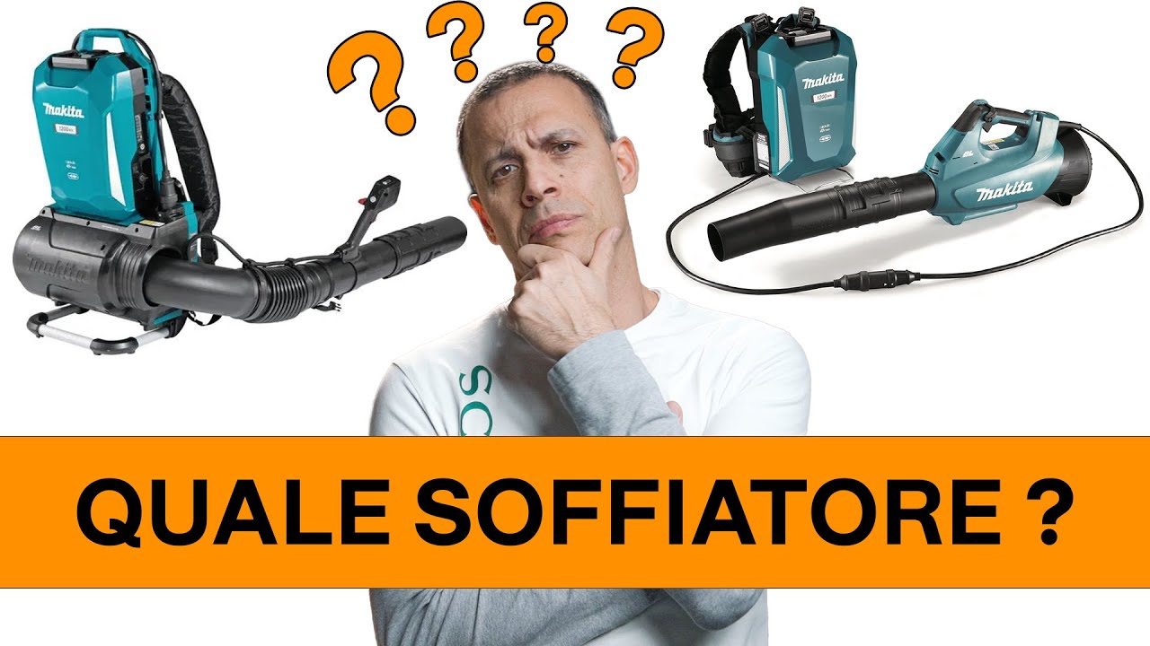 Quale soffiatore a batteria scegliere? Makita UB001CZ e UB002CZ a confronto