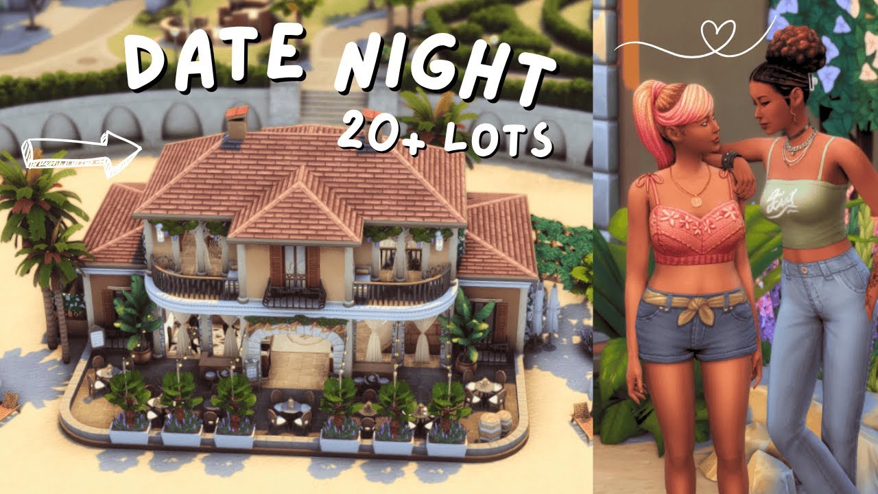 Обязательные места для свиданий в КАЖДОМ мире Sims 4