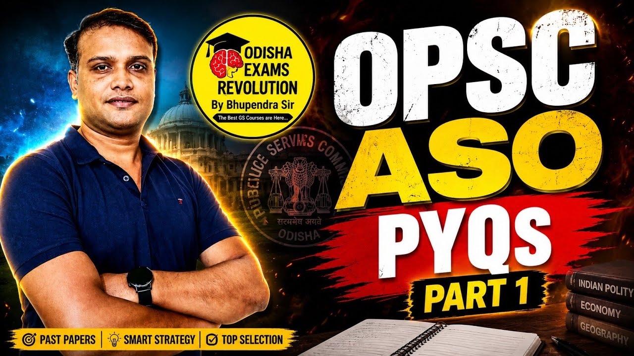 OPSC ASO 2022 PYQs Analysis | GS CA | Bhupendra Sir