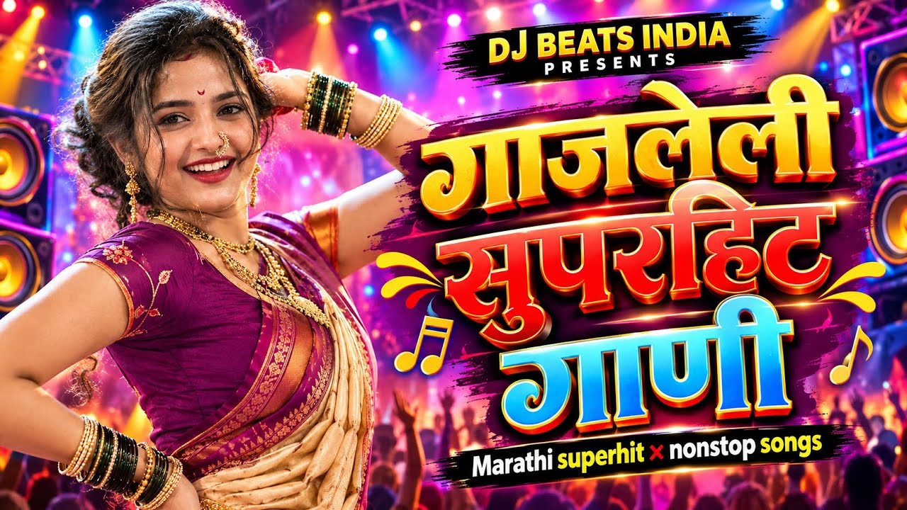 गाजलेली सुपरहिट गाणी | Marathi Nonstop Trending DJ Songs | DJ Beats India