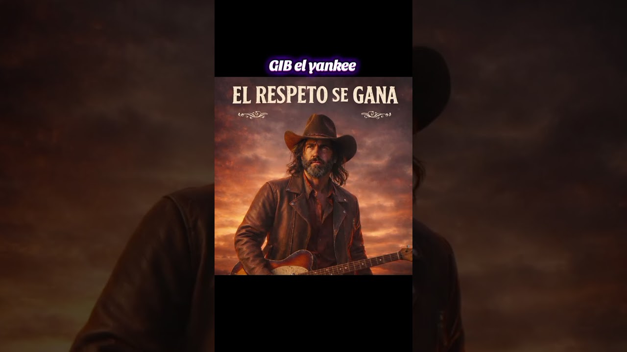 El respeto se gana  #countryenespañol #countrymusic #GIBelyankee #newoutlawcountry #musicacountry 