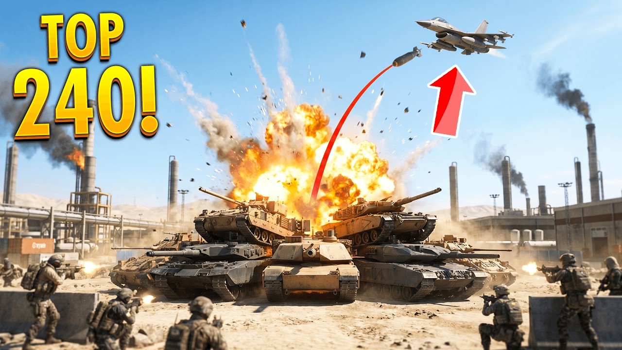 ТОП-240 моментов из Battlefield: 6 моментов, которые вас поразят!