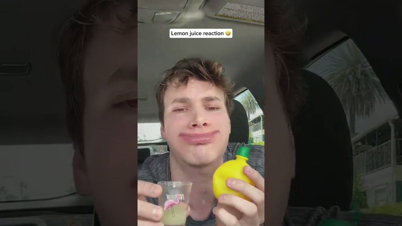 jus de citron reactions #foryou #funnyprank #funnyvideos #prank #usa #funnymoments #fypp