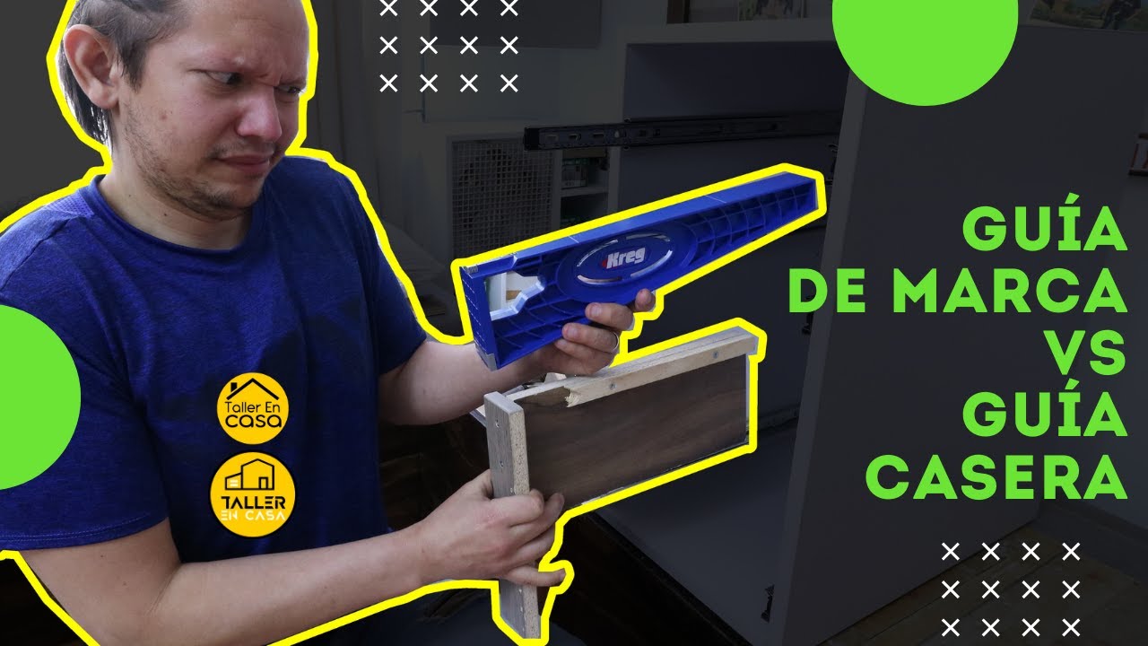 Guía para instalar rieles y cajones