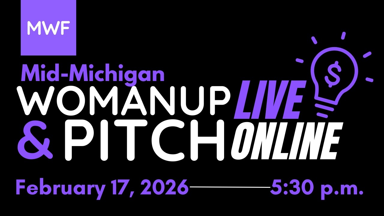 2026 Mid-Michigan WomanUp & Pitch Competition