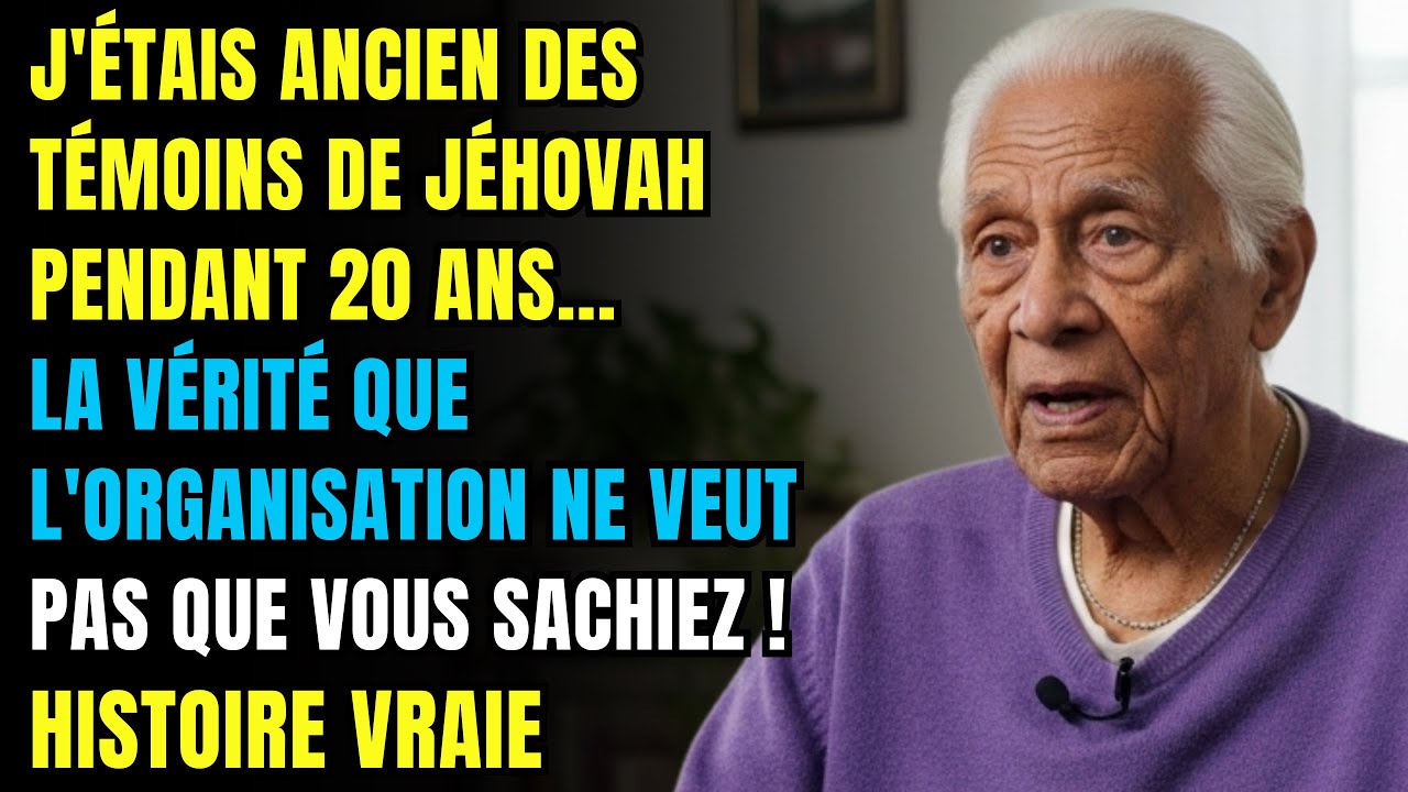 HISTOIRES VRAIE👵💔  Ce que j'ai vu en tant qu'ancien des Témoins de Jéhovah a tout changé
