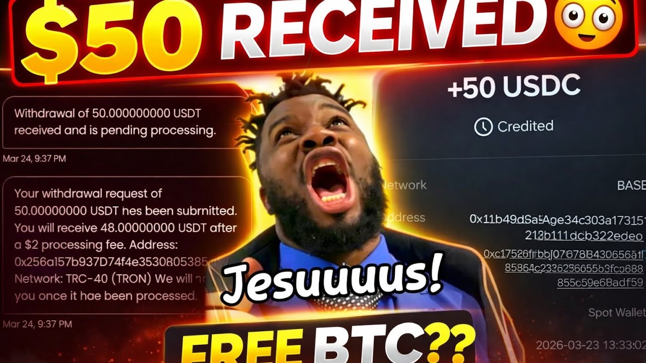 $50 Payment Proof - SatsEarn Mining App Pays! (Earn BTC & USDT FREE)