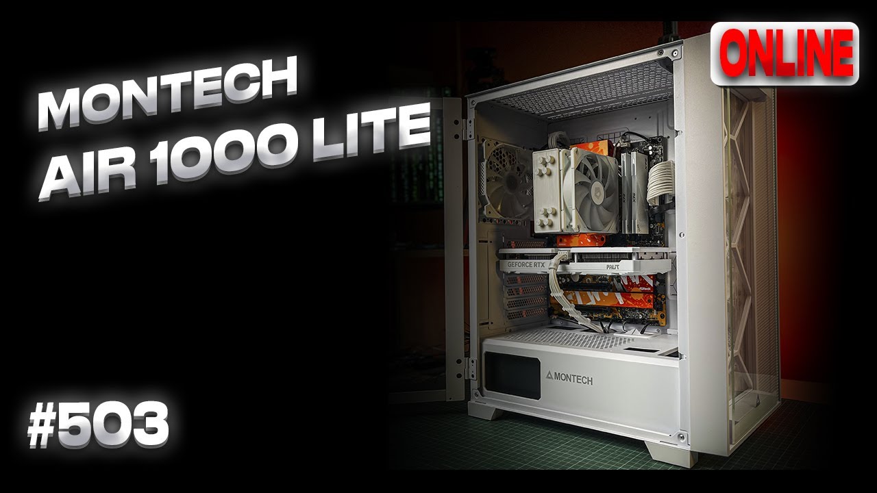 Сборка ПК без подсветки Ryzen 7 7700, RTX 5070, ASRock B650 LIVEMIXER, Montech Air 1000 Lite