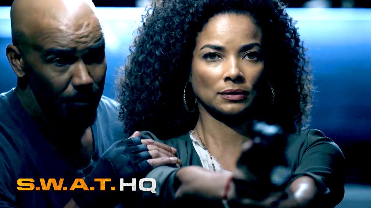 Hondo Teaches Nichelle Shooting Tips | S.W.A.T.