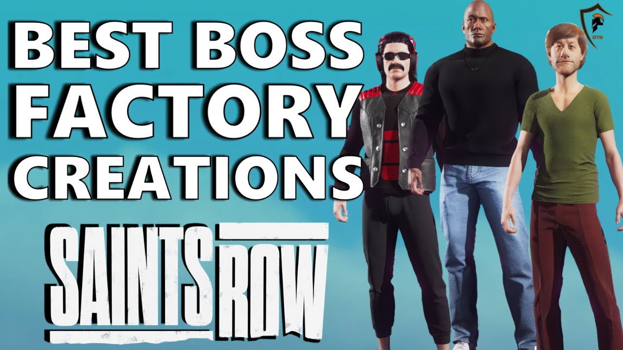 Saints Row Boss Factory — лучшие творения персонажей на данный момент