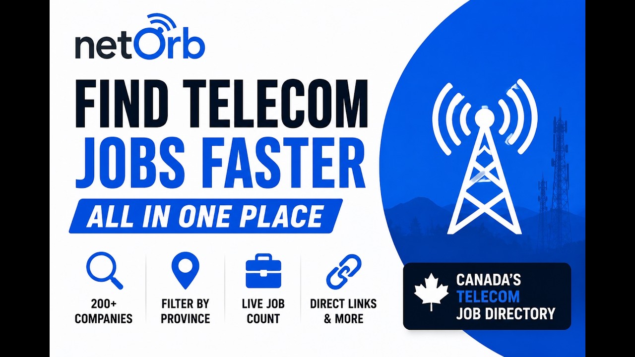 Telecom Careers in Canada | netOrb Platform Overview
