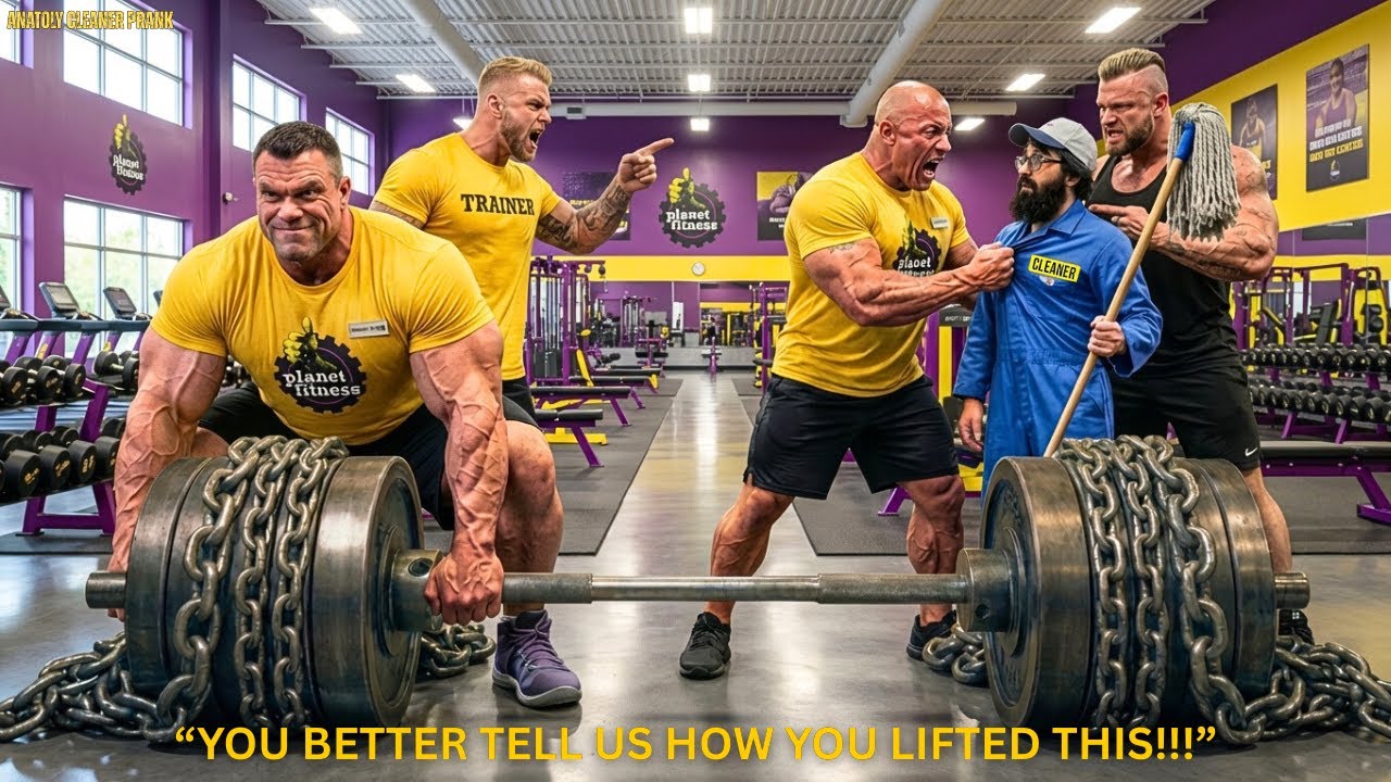 Anatoly’s 32KG Mop SCARES Even the Gym’s TOUGHEST Bodybuilders!!! | Anatoly Gym Pranks