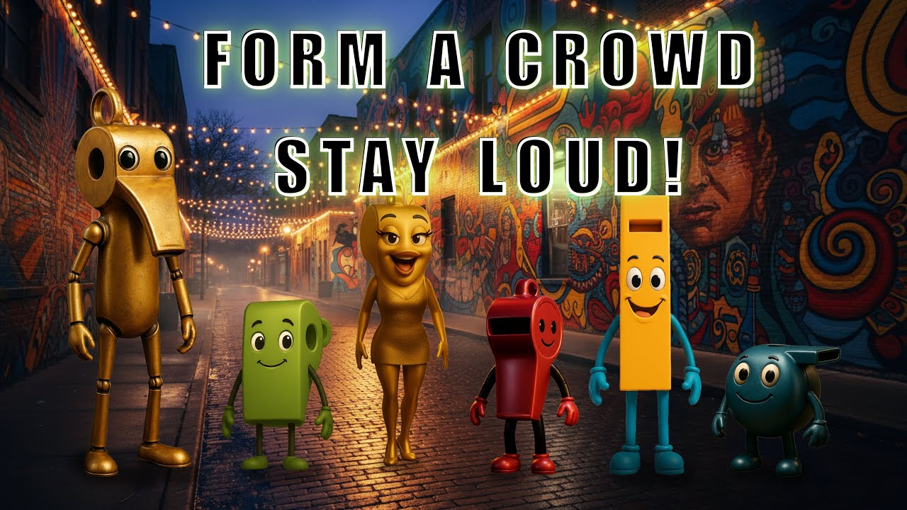 Form A Crowd &ndash; Stay Loud (Forma una multitud &ndash; Alza la voz) Whistle Song for Safety