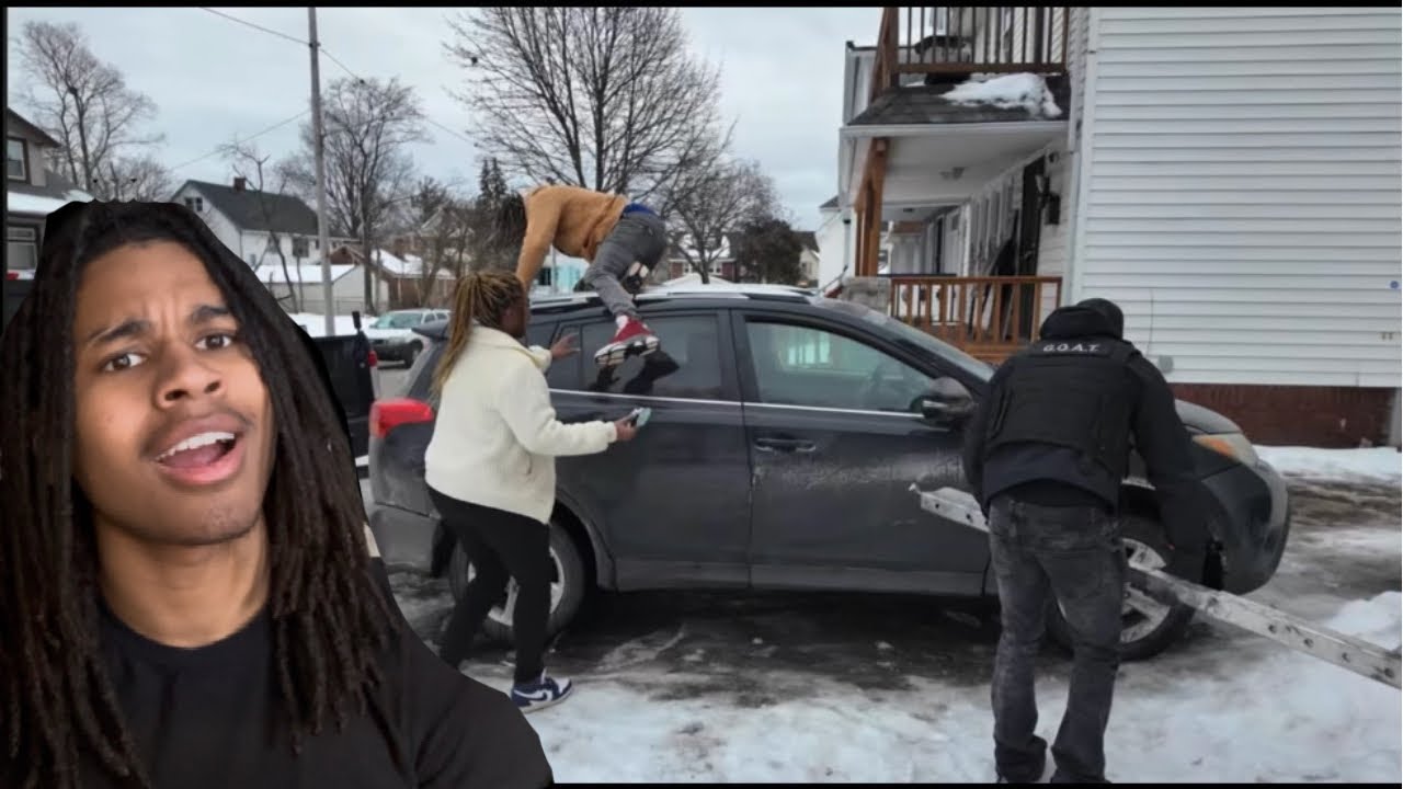 Reacting To Her Car Getting Repossessed SHE MAD AF