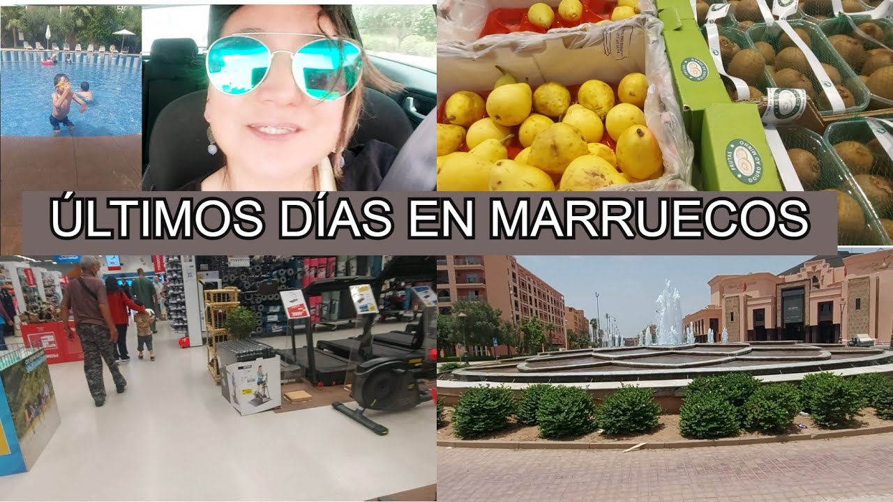 CaLor infErnAl en MArrAkech🔥🌡, ¿Por qué no CompRo En el suPermerCado? (👵👴ÚltiMos días en MarrUecos )