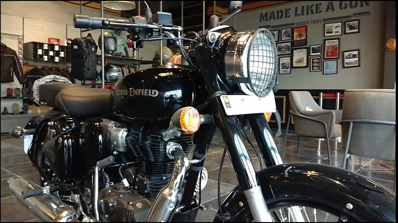 2020 BS6 Royal Enfield Pure Black l Classic 350S