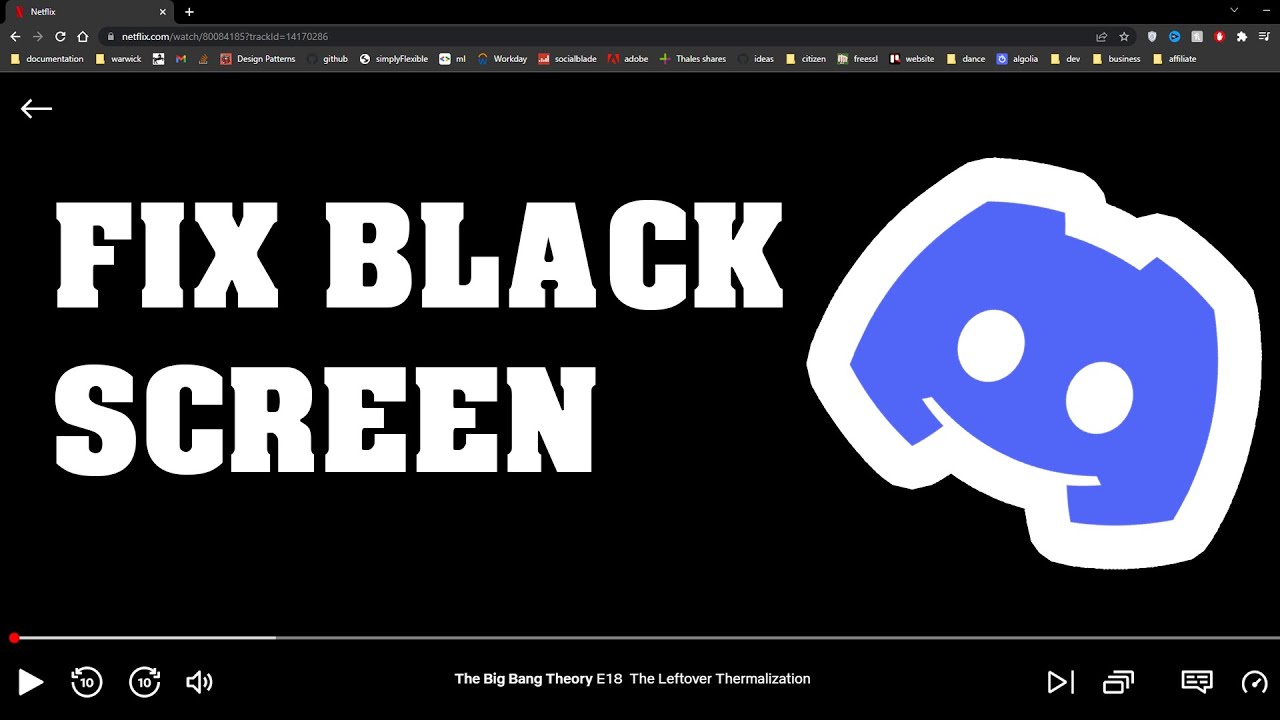 Как исправить черный экран при потоковой передаче Netflix, Hulu, Disney в Discord