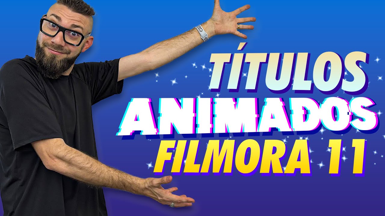 ✅ Como ANIMAR TÍTULOS y TEXTOS en Filmora 11 | Texto CINÉMATICO  #filmora11