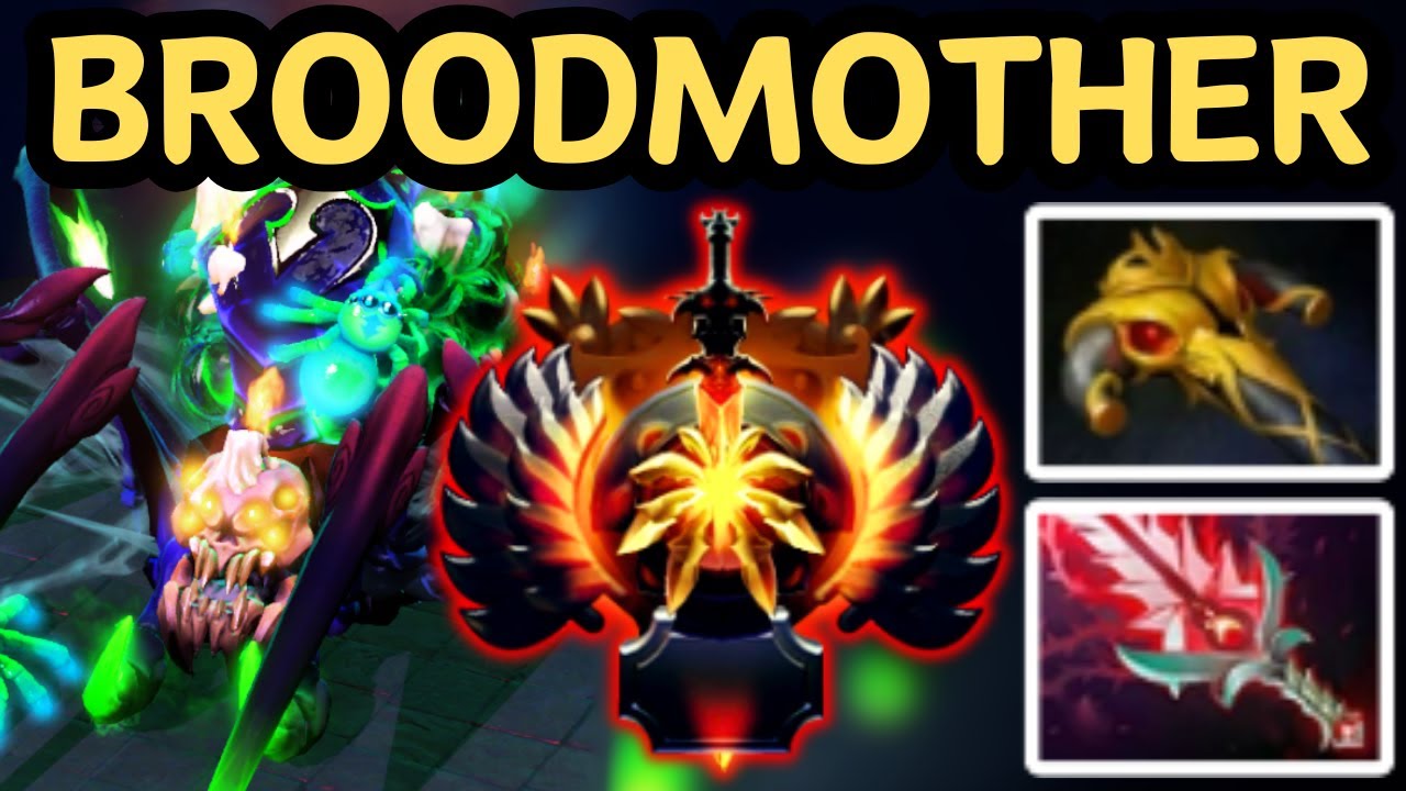 🔥 SPIDER GAMING — BROODMOTHER OFFLANE TOO ILLEGAL 🕷️ | DOTA 2 🔥