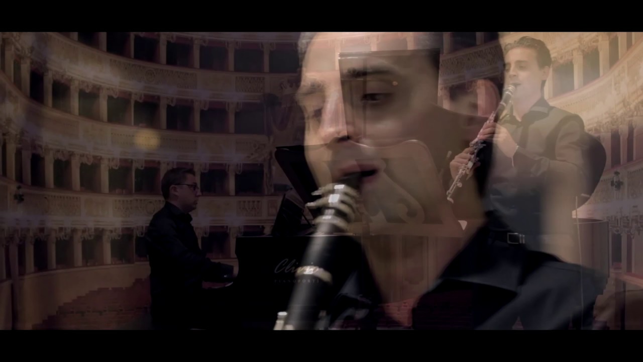 Gianluigi Caldarola Cl. - Giuseppe Barile Pf.  N.ROTA: Sonata in Re per Clarinetto e Pianoforte