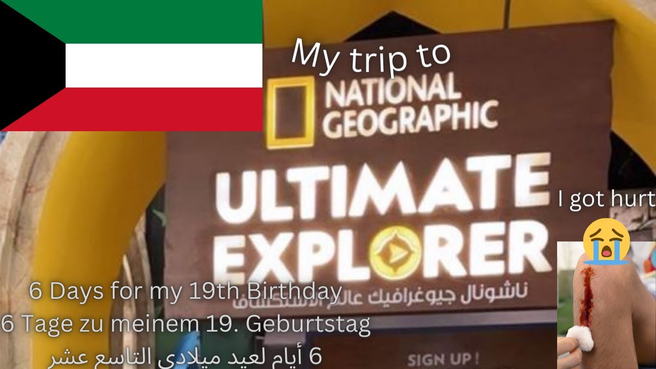 DarkUnicorn2003 Trip: Episode 1: National Geographic Ultimate Explorers Assima Mall, Kuwait City