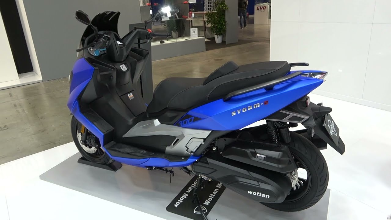 The new WOOTAN STORM 300cc scooter walkaround at EICMA