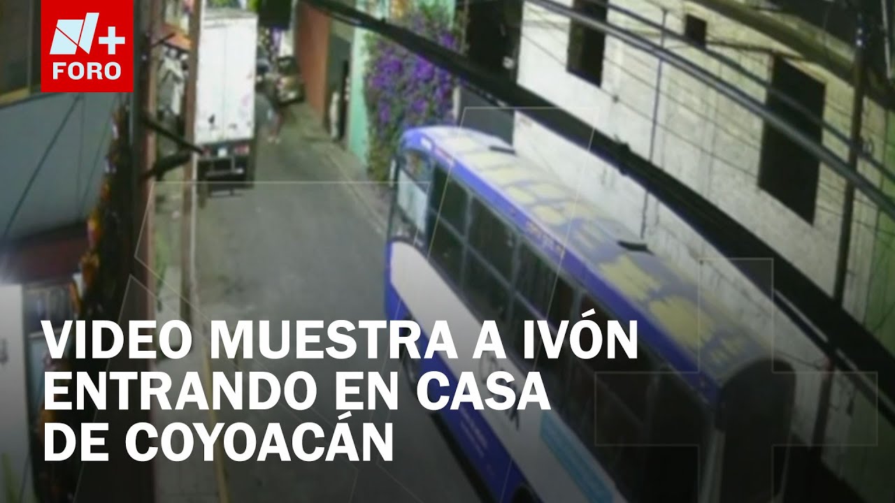 Momento exacto cuando Ivón Maricela entra acompañada a casa de Coyoacán - Las Noticias