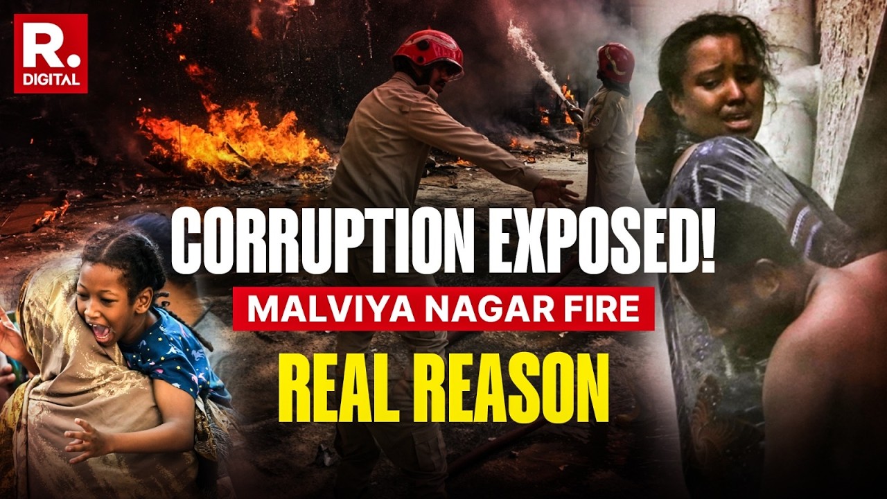 Malviya Nagar Fire Reason IS NOT Short Circuit | REAL Reason EXPOSED by Eyewitness!