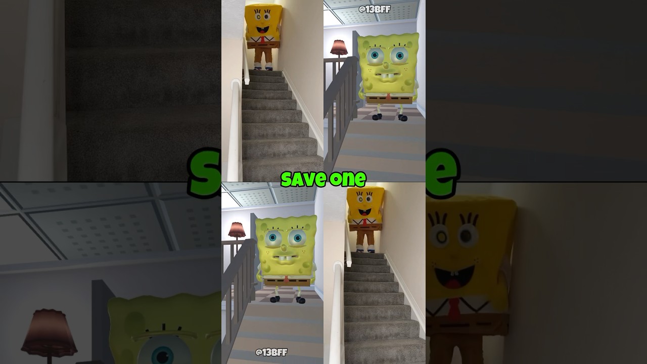 Goodnight, SpongeBob! (funny meme) 😂😂 #shorts #spongebob #fail collab @fishmeister419