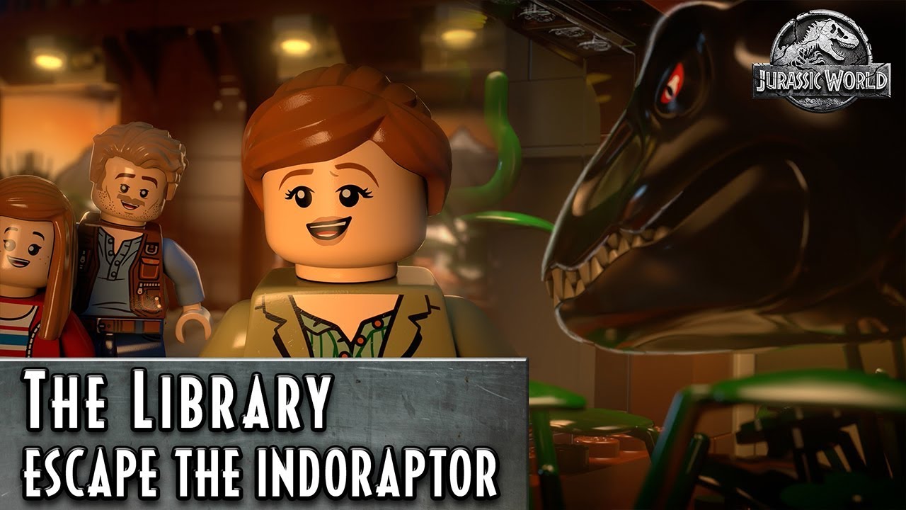 LEGO Jurassic World &ndash; Escape the Indoraptor &ndash; The Library