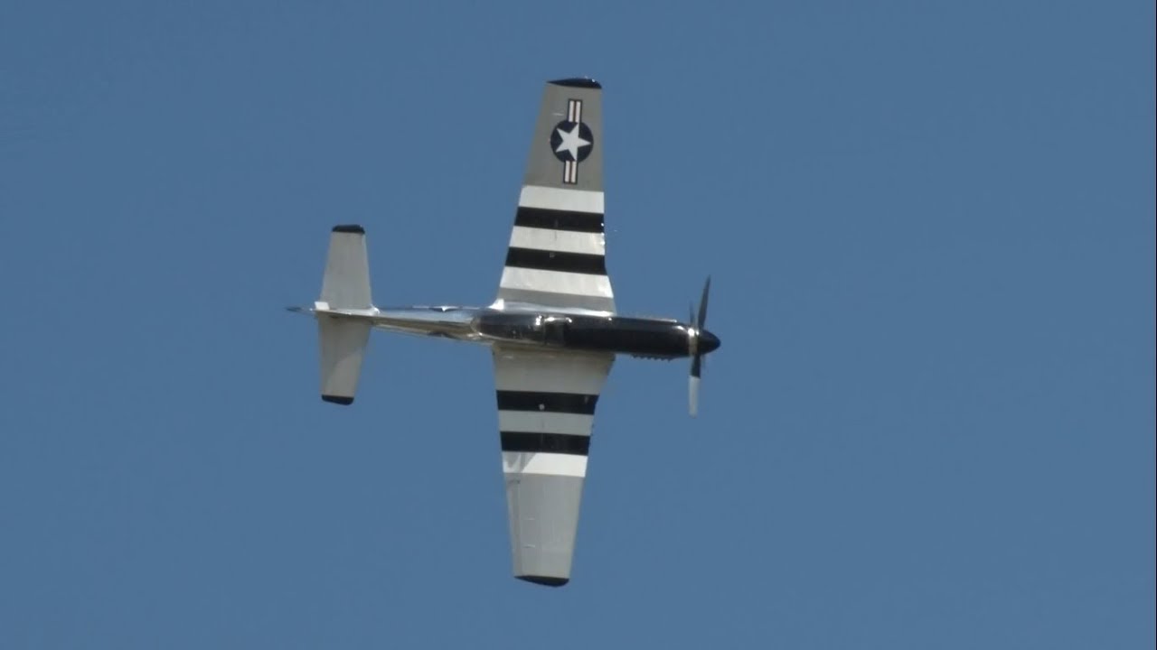 EAA AirVenture 2018 - Scott Yoak & P-51D Mustang