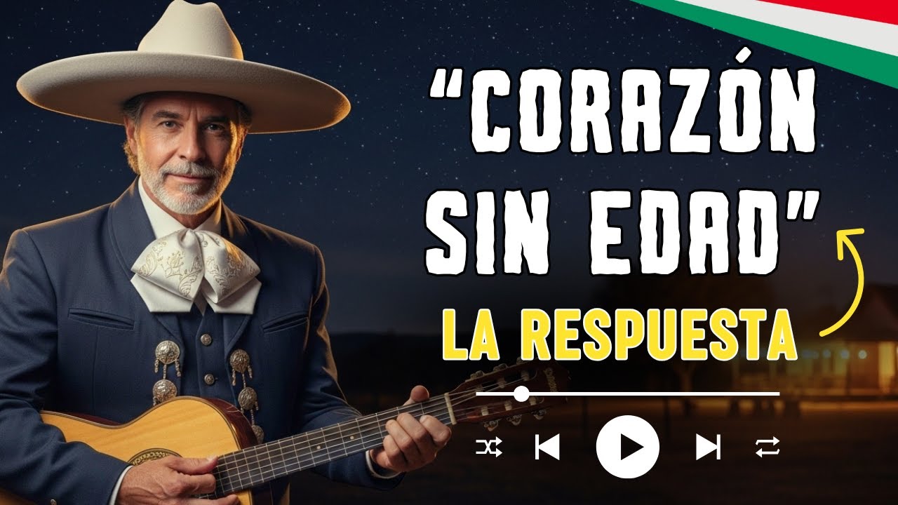 ESTA RANCHERA ES LA RESPUESTA DE DON AURELIO A ESPERANZA, UNA JOVEN 30 AÑOS MENOR QUE ÉL