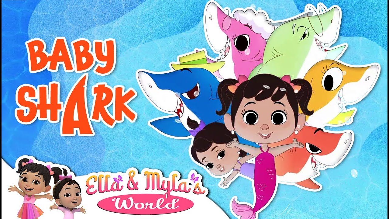 Baby Shark Song | Kids Songs and Nursery Rhymes | Ella & Myla's World