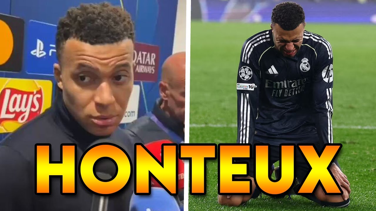 MBAPPÉ PÈTE UN PLOMB dans le VESTIAIRE ! « J'AI HONTE C'EST PAS DIGNE DU REAL » CRISE au Real ?