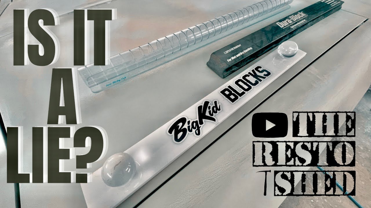 Are Your Sanding Blocks Lying To You? Bodywork & Restoration Block Sanding - The Resto Shed
