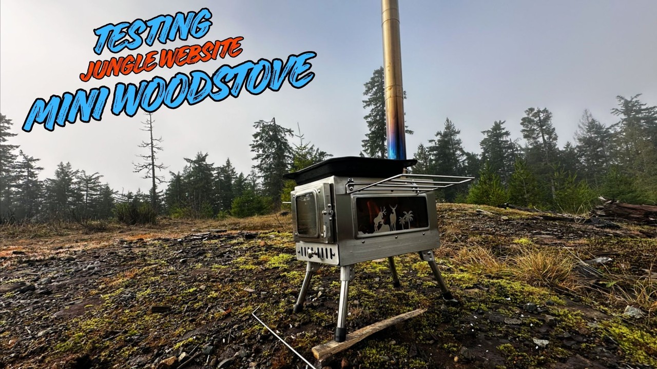 Testing the Mini Wood stove from the jungle website 