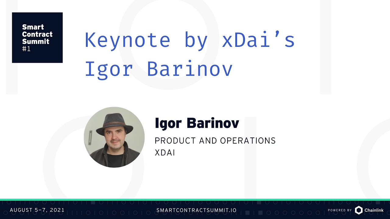 Igor Barinov: xDai Keynote