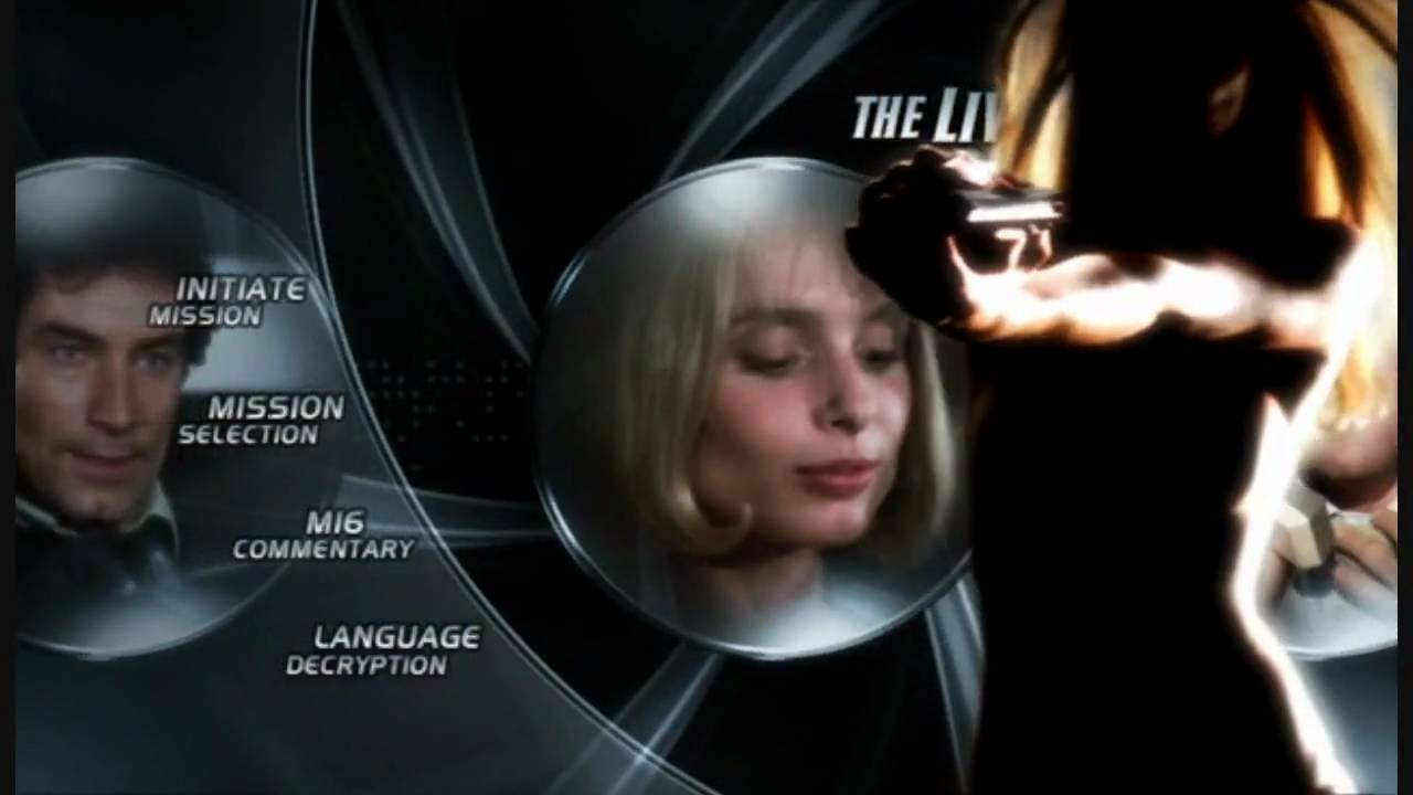 James Bond Ultimate DVD Menus - The Living Daylights